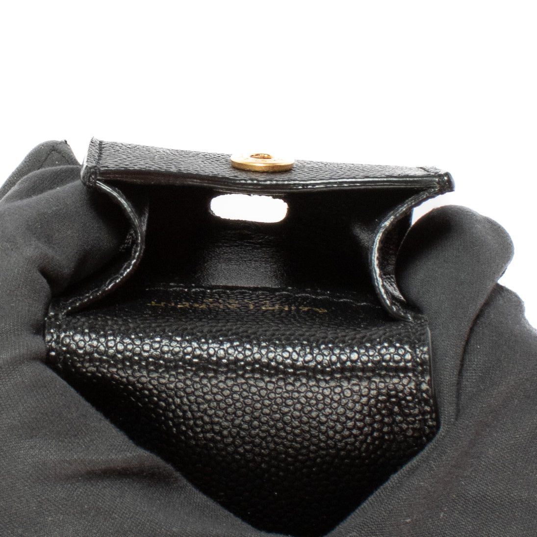 Saint Laurent Black Airpods Case