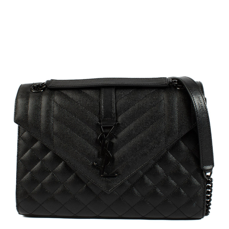 Saint Laurent So Black Medium Enveloptas