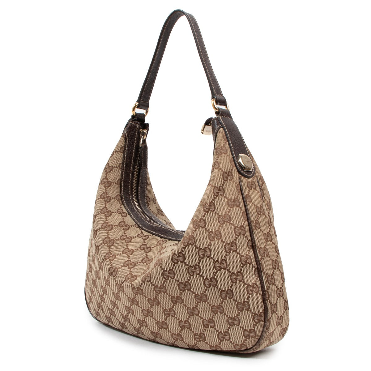 Gucci Charmy GG Canvas Hobo Bag