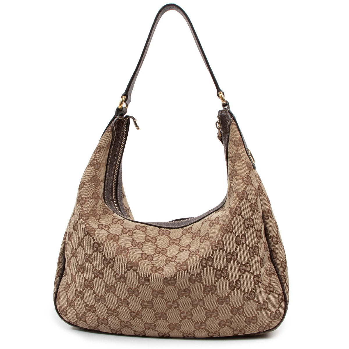Gucci Charmy GG Canvas Hobo Bag