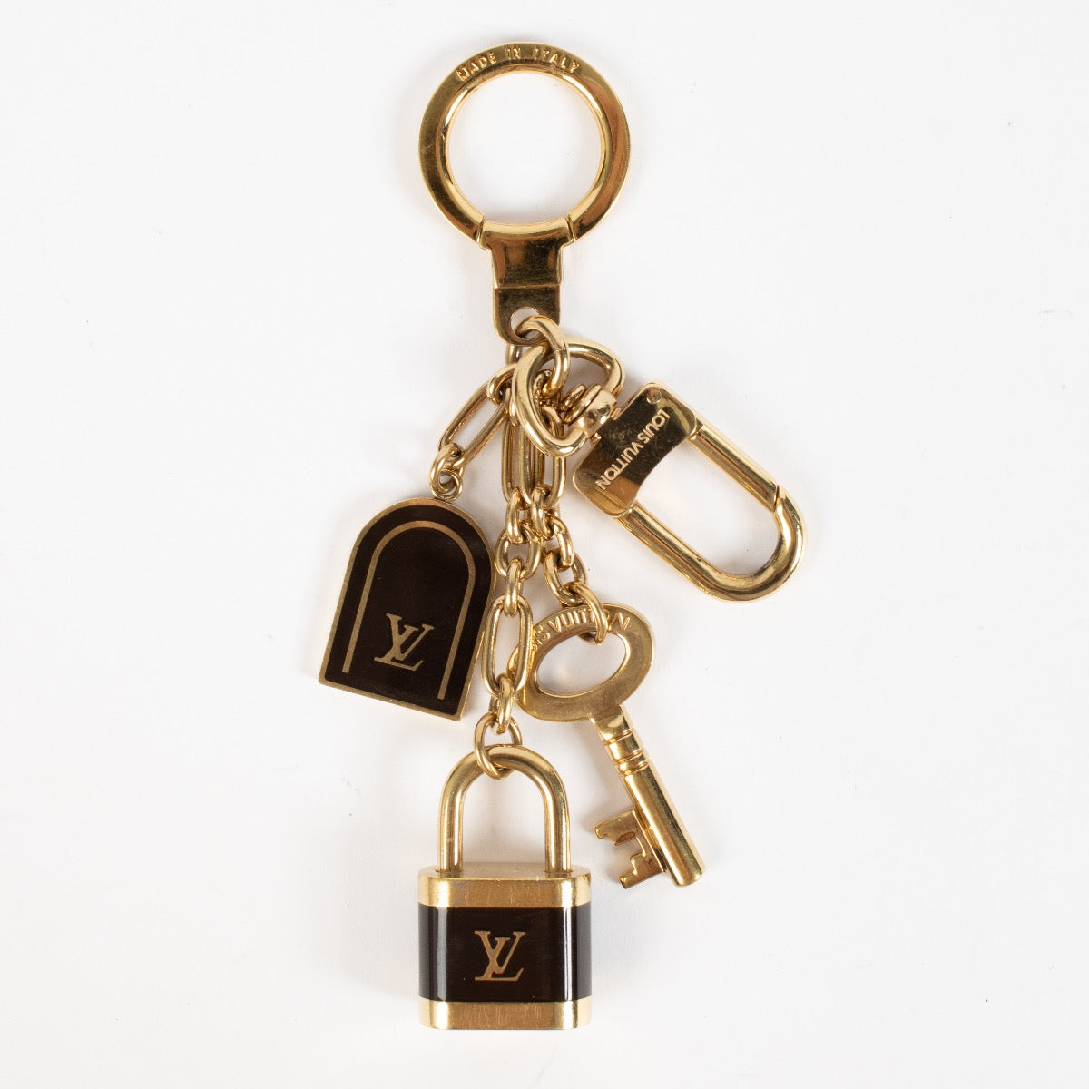 Shop 100% authentic secondhand Louis Vuitton Gold Lock Keychain on Labellov.com