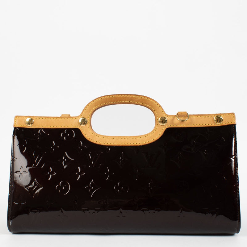 Shop 100% authentic secondhand Louis Vuitton Burgundy Vernis Amarante Roxbury Bag on Labellov.com