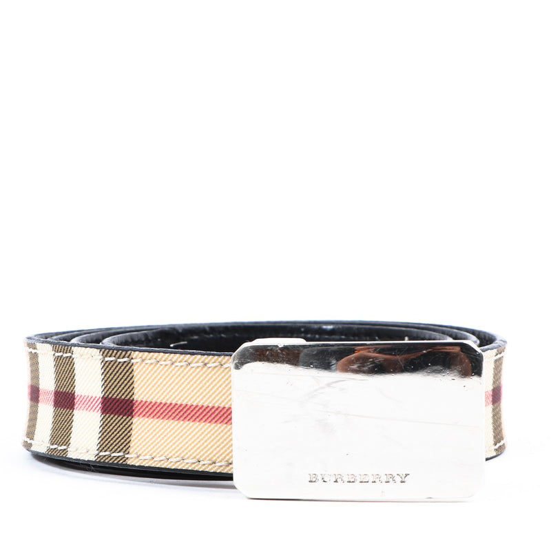Burberry House Check Belt