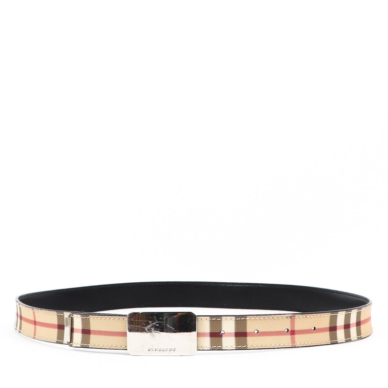Burberry House Check Belt