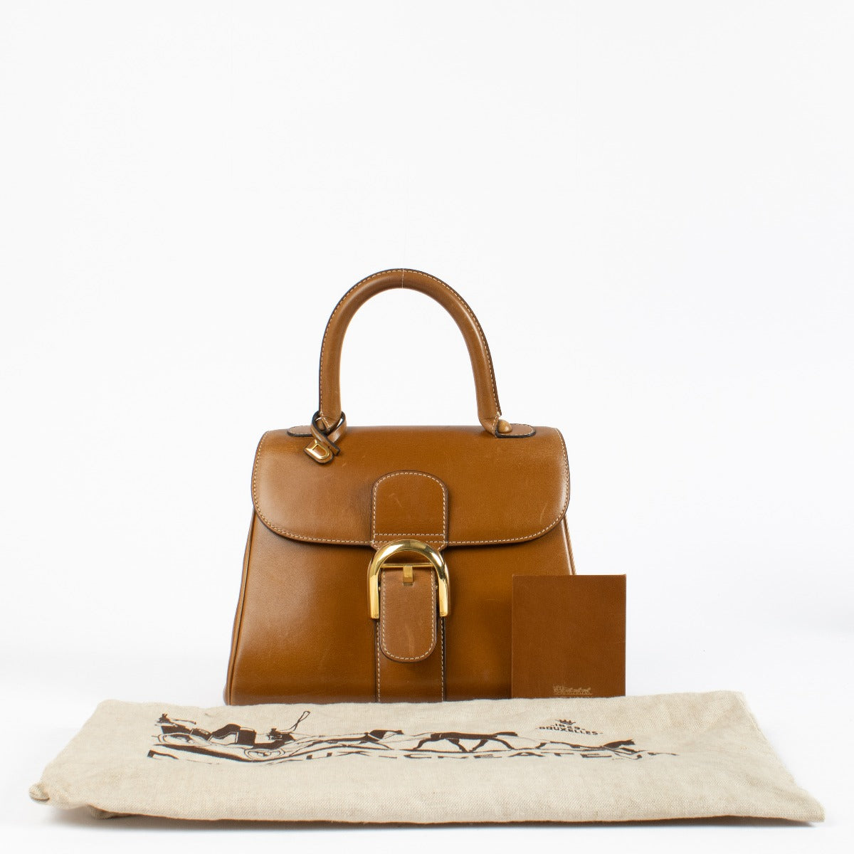 Delvaux Cognac Brillant PM