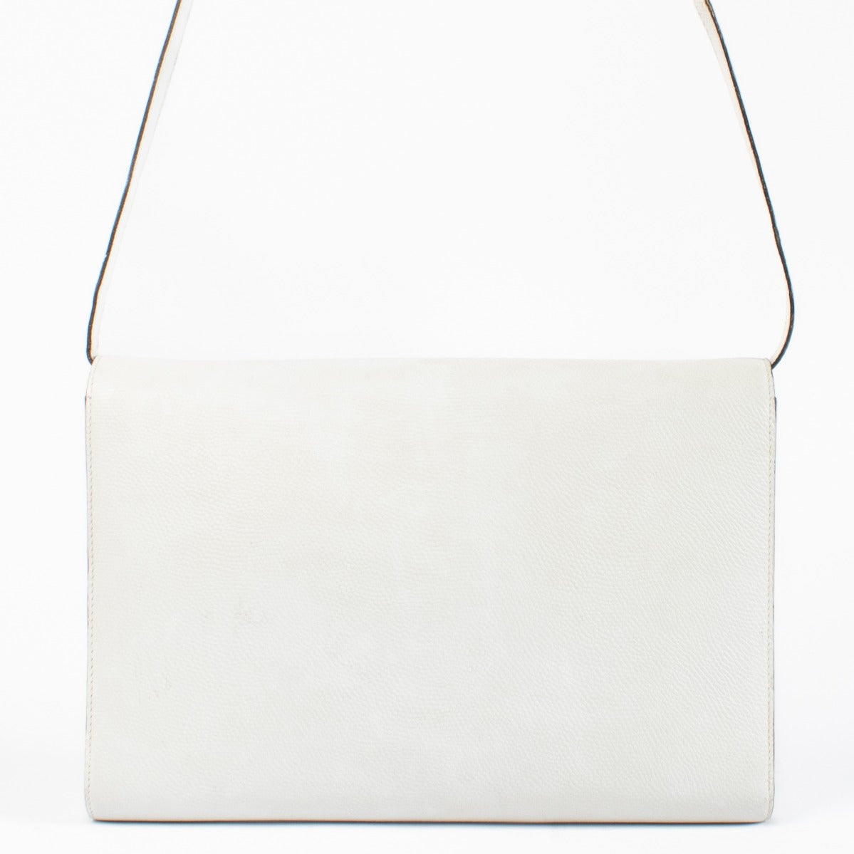 Delvaux Witte Clutch Tas