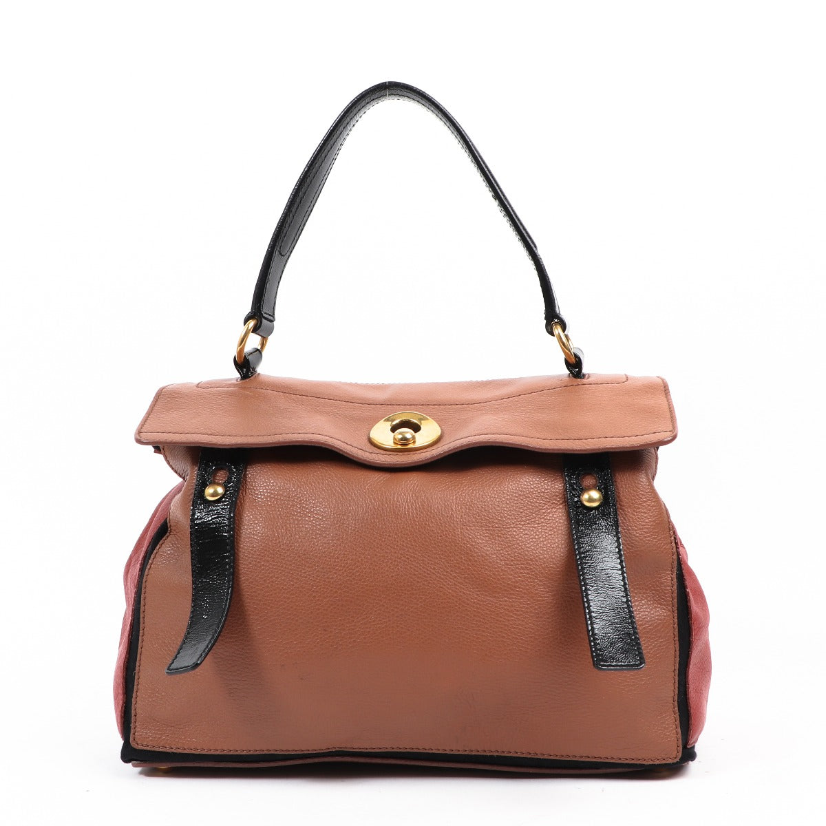 Yves Saint Laurent Camel Muse Two Small Handbag