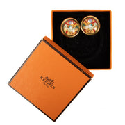 Buy an authentic second hand Hermès Multicolor L'Intrus Birds Earrings in a preloved condition at Labellov.com