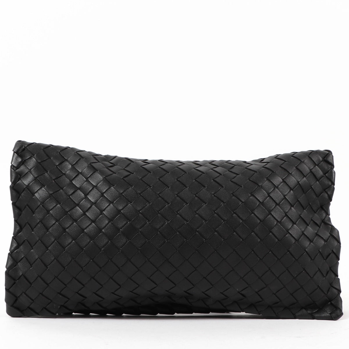 Bottega Veneta Zwarte Intrecciato Clutch