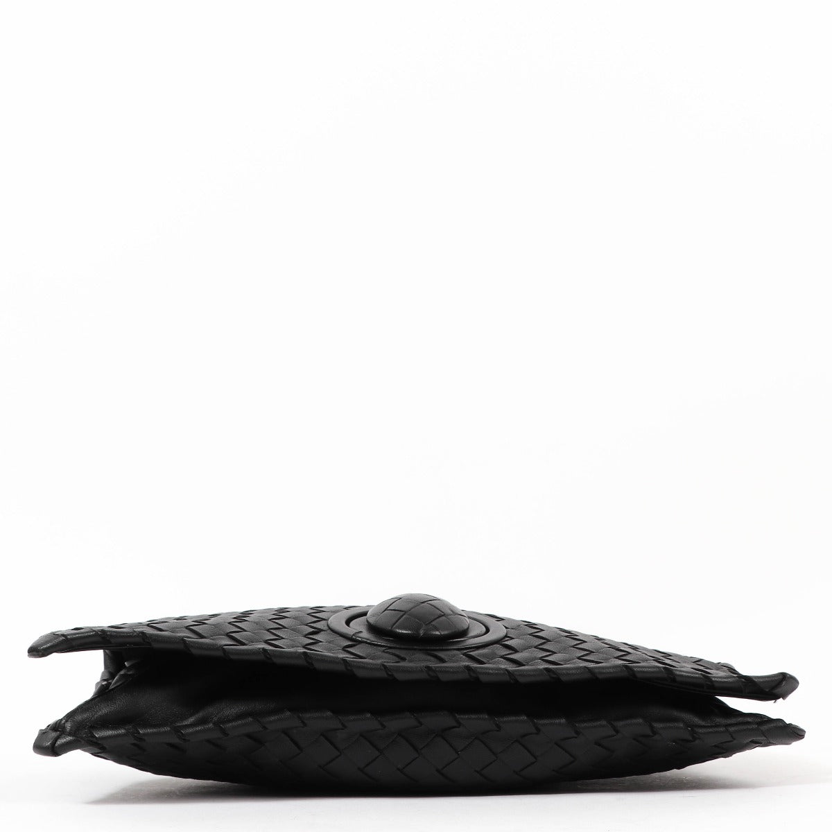 Bottega Veneta Zwarte Intrecciato Clutch