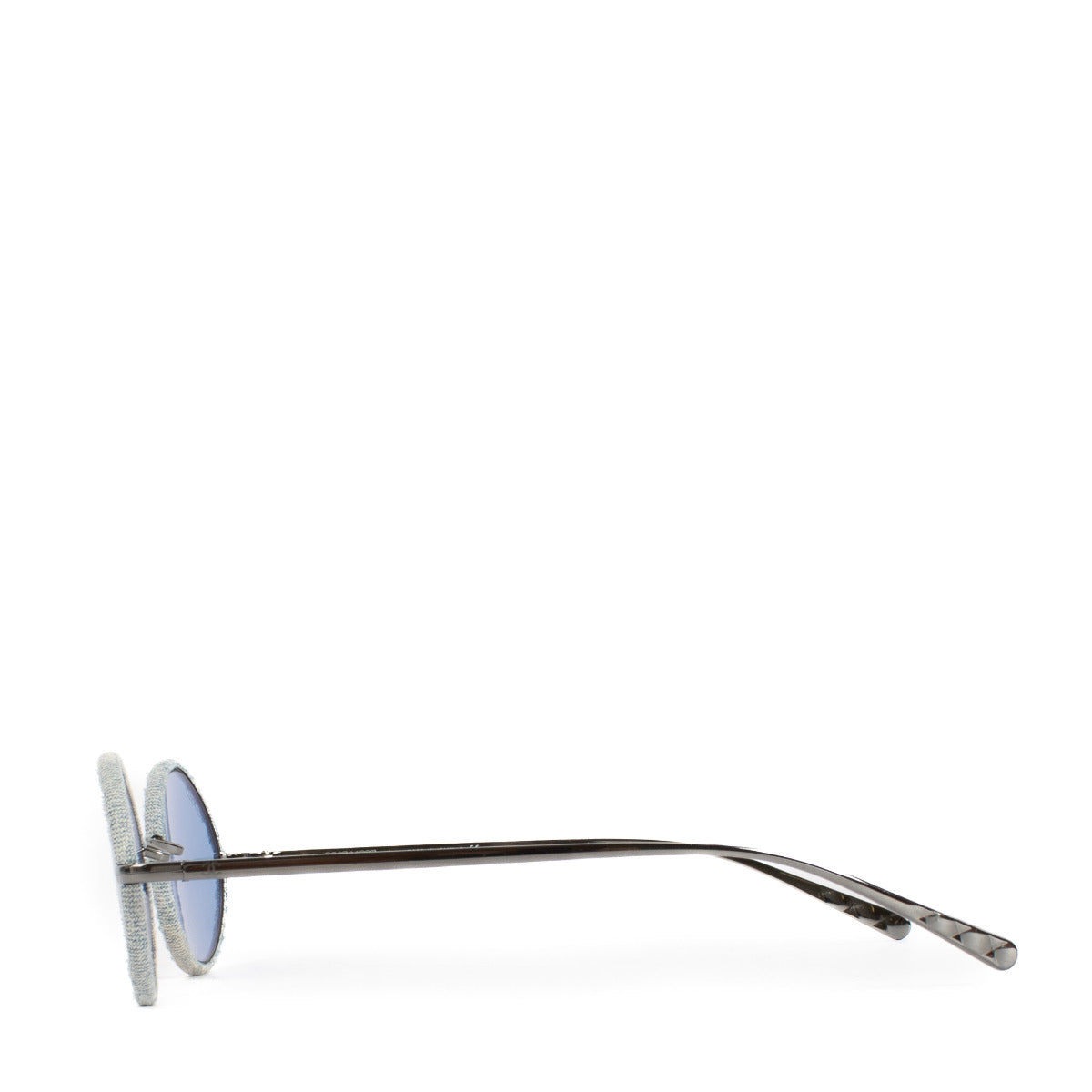 Chanel Oval Denim Trim Sunglasses