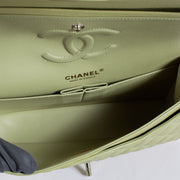 Chanel 22K Light Green Caviar Medium Classic 11.12 Bag at Labellov.com