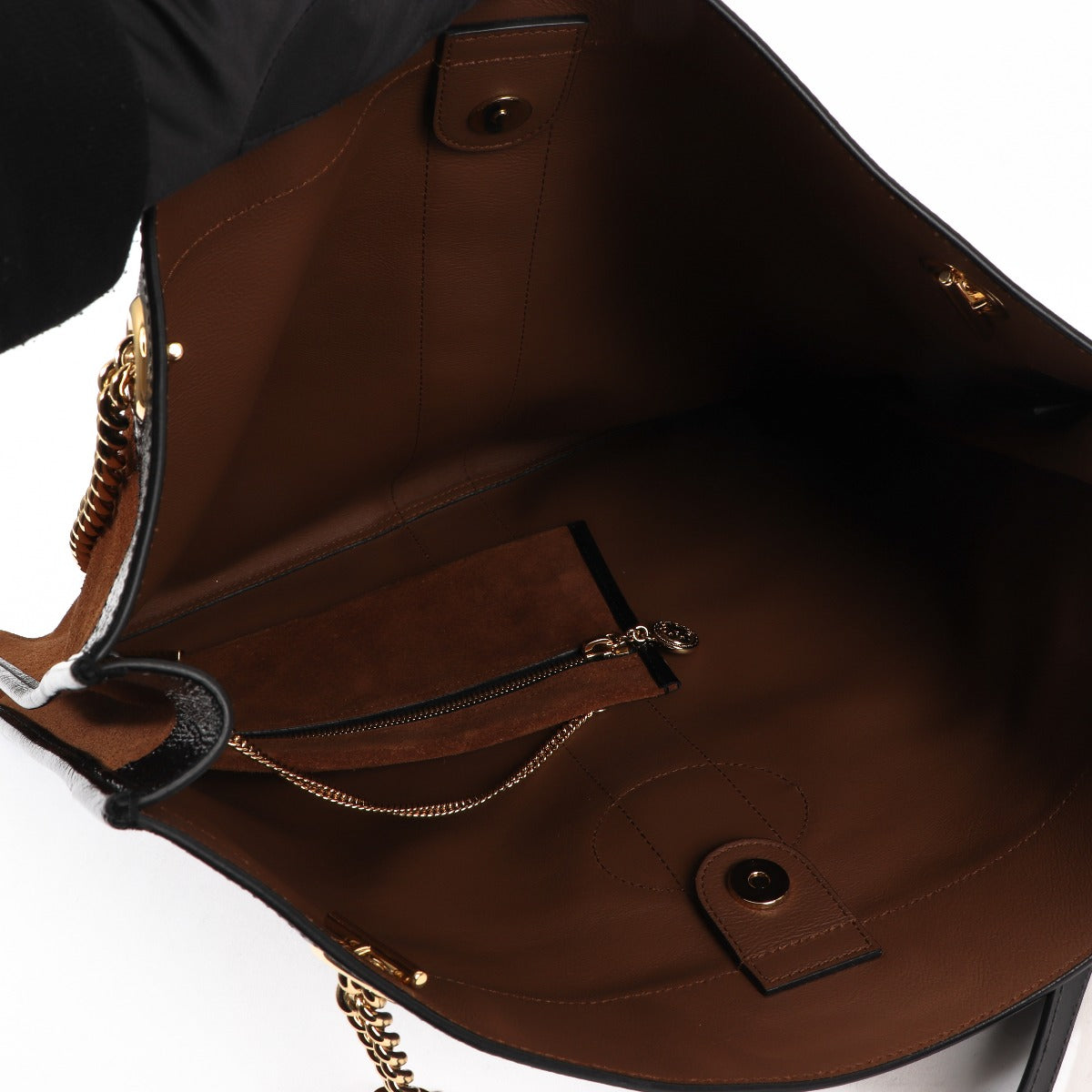 Gucci Brown Suede Large Rajah Tote Bag