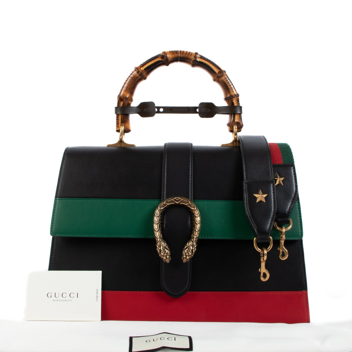 Buy an authentic Gucci Dionysus Multicolor Bamboo Top Handle on LabelLov.com