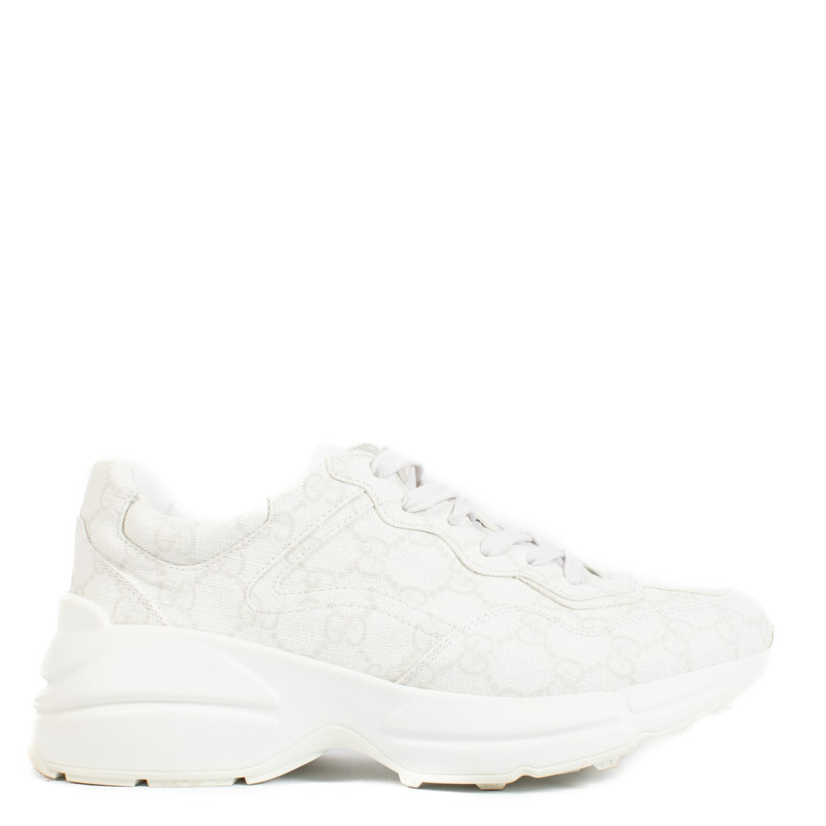Baskets Gucci Rhyton GG blanches - Taille 38