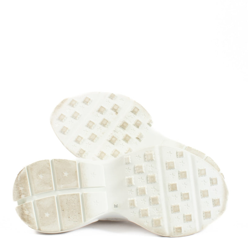 Gucci Witte GG Rhyton Sneakers - Maat 38