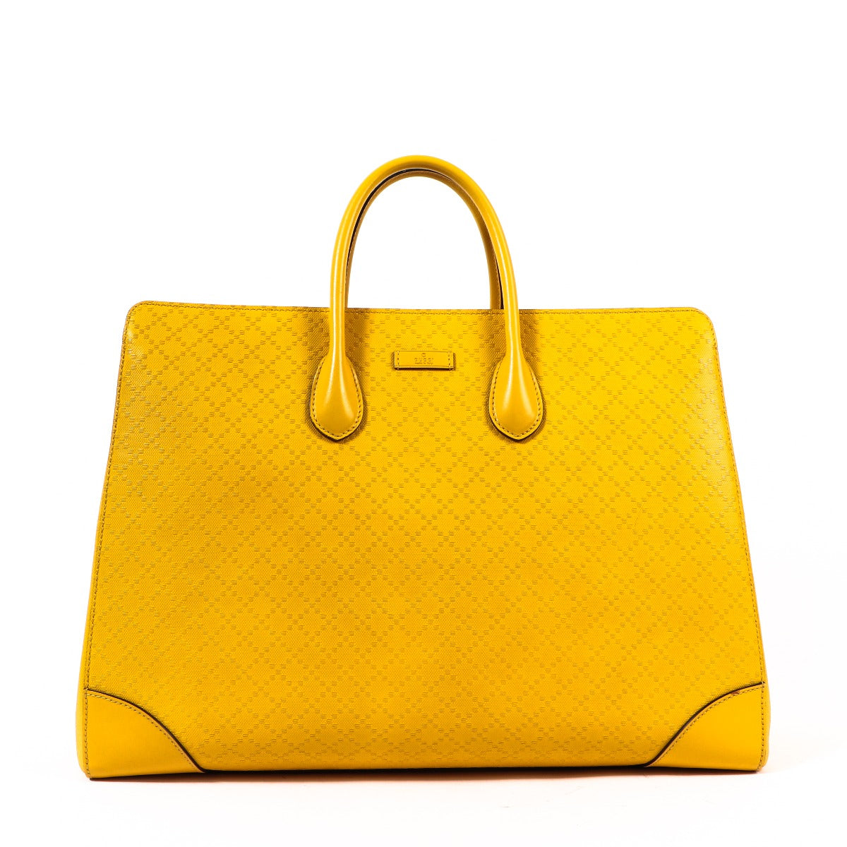 Gucci Yellow Bright Diamante Tote Bag