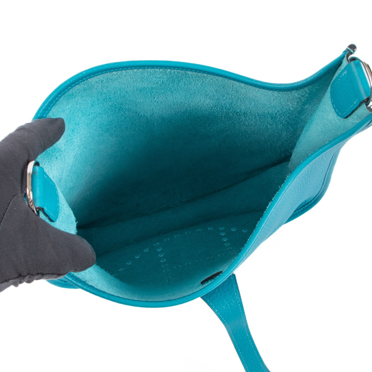 Hermès Evelyne III 29 Turquoise Clemence PHW