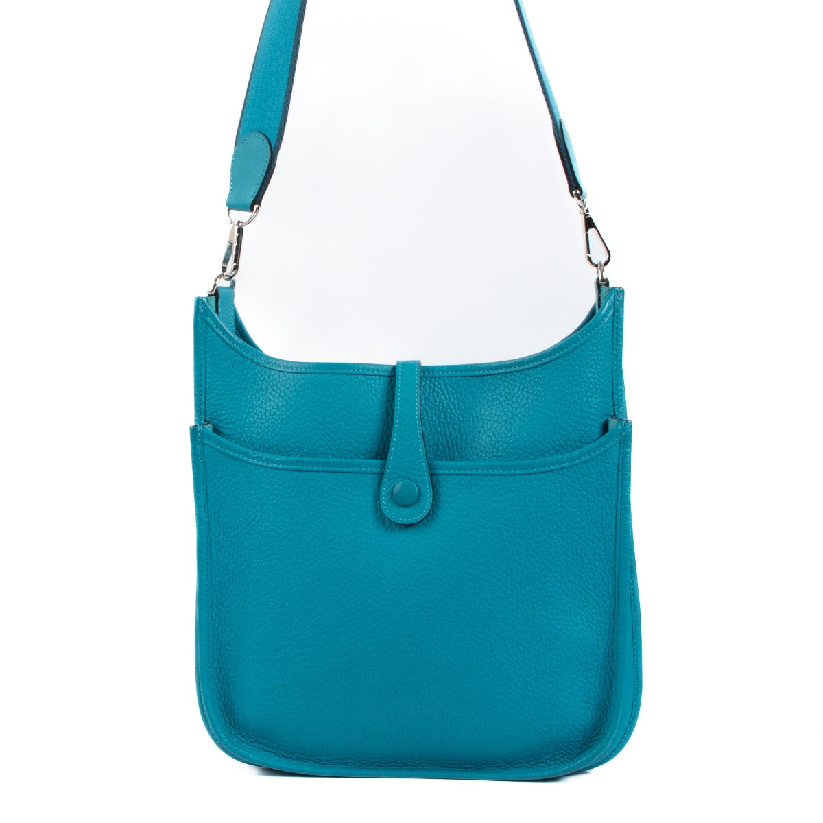 Hermès Evelyne III 29 Turquoise Clemence PHW