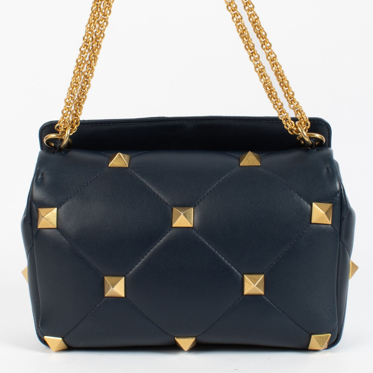 Valentino Garavani Blauwe Grote Roman Stud Tas