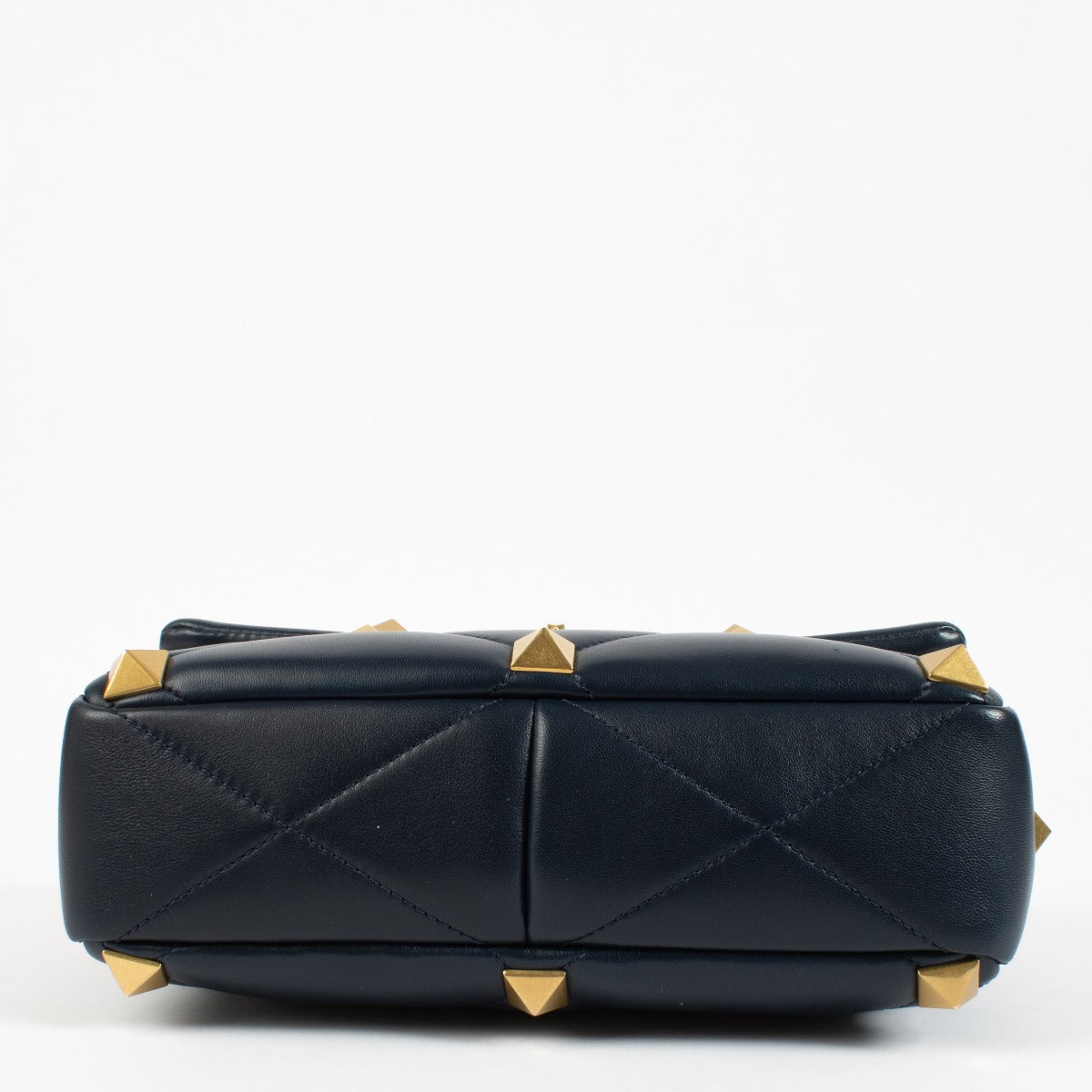 Valentino Garavani Blauwe Grote Roman Stud Tas