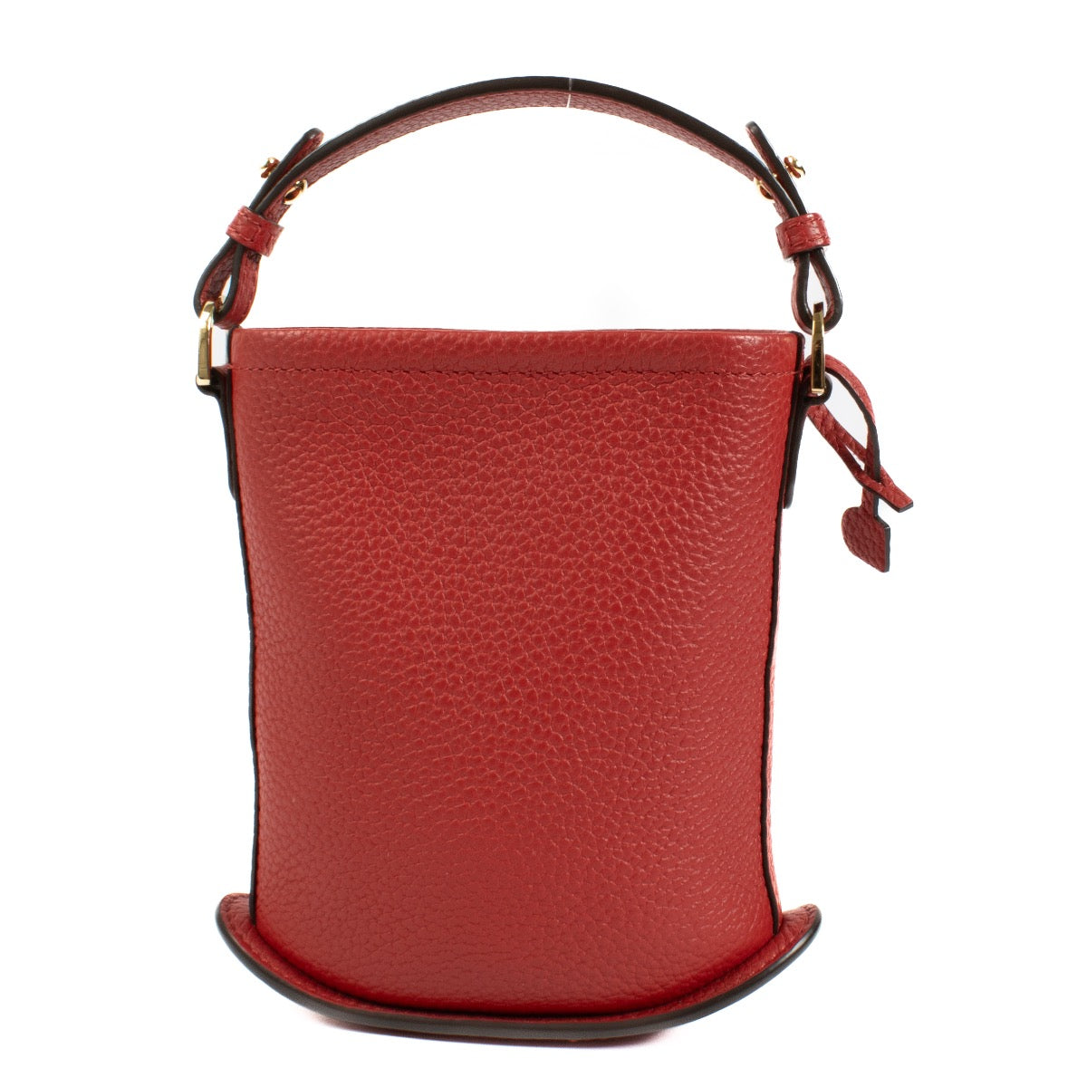Buy authentic second hand Delvaux Red Leather Pin Toy Bag at Labellov.com