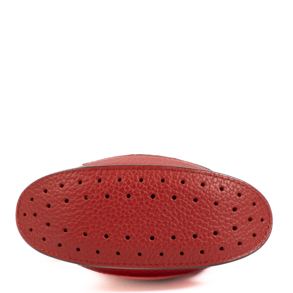 Buy authentic second hand Delvaux Red Leather Pin Toy Bag at Labellov.com
