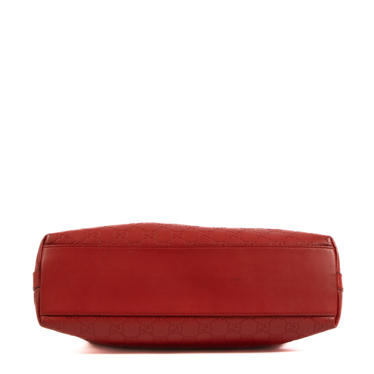 Shop 100% authentic second-hand Gucci GG Red Guccissima Leather Charm Hobo Bag on Labellov.com