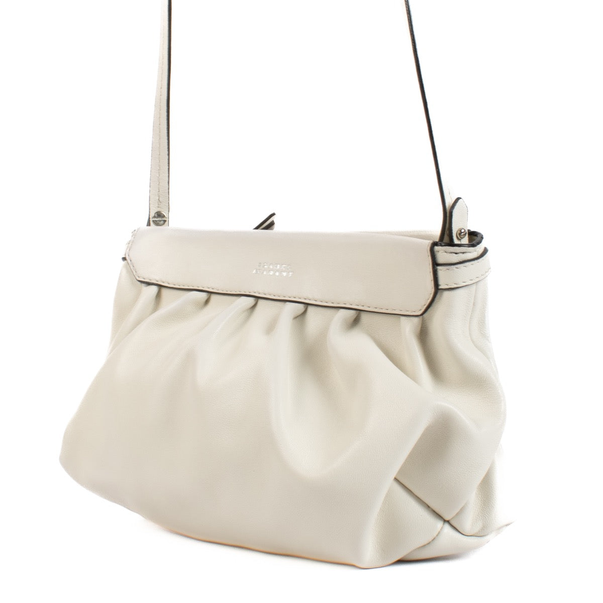 Shop safe online at Labellov in Antwerp and Knokke this 100% authentic second hand Isabel Marant White Luzes Small Crossbody Bag