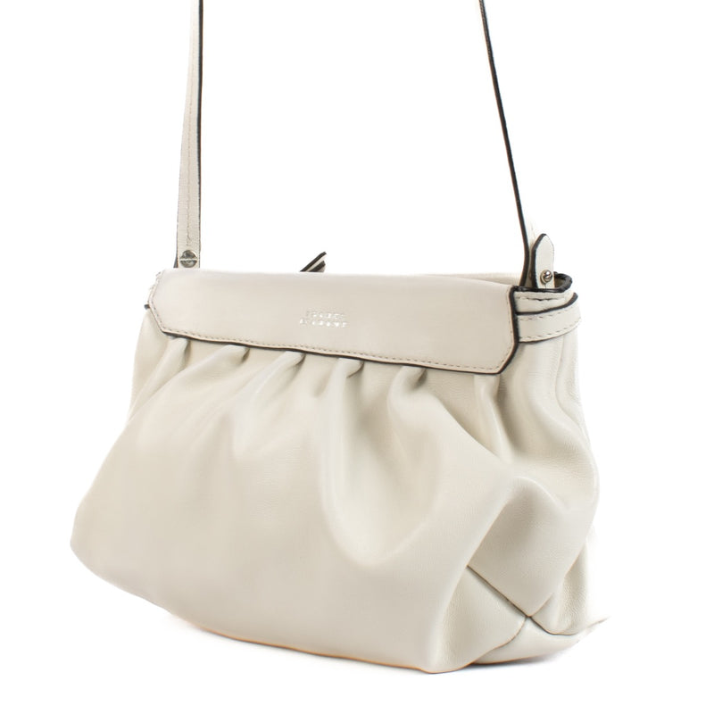 Shop safe online at Labellov in Antwerp and Knokke this 100% authentic second hand Isabel Marant White Luzes Small Crossbody Bag