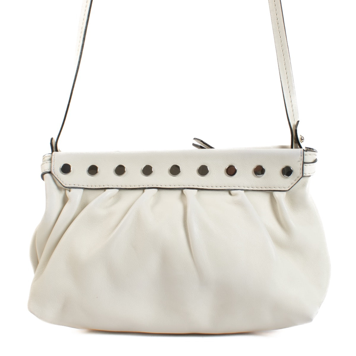 Shop safe online at Labellov in Antwerp and Knokke this 100% authentic second hand Isabel Marant White Luzes Small Crossbody Bag
