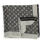 Louis Vuitton Black Monogram Classic Shawl