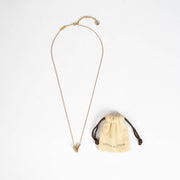 Authentic pre-loved Louis Vuitton Gold Tone Metal LV & Me V Necklace on Labellov.com