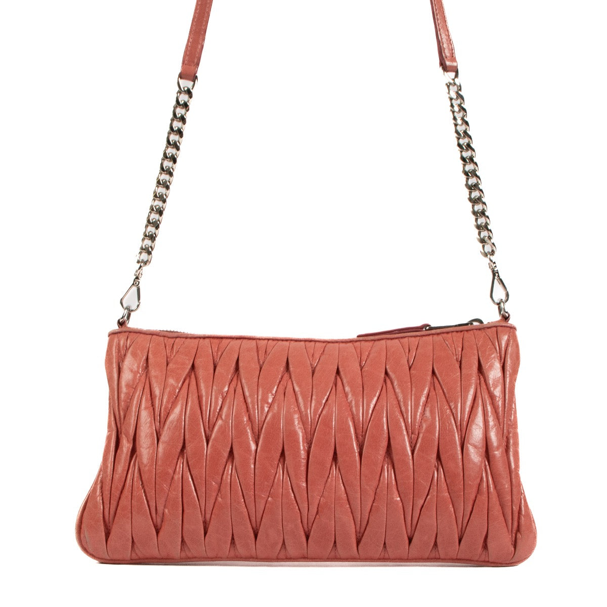 Shop 100% authentic second-hand Miu Miu Pink Crossbody Bag on Labellov.com