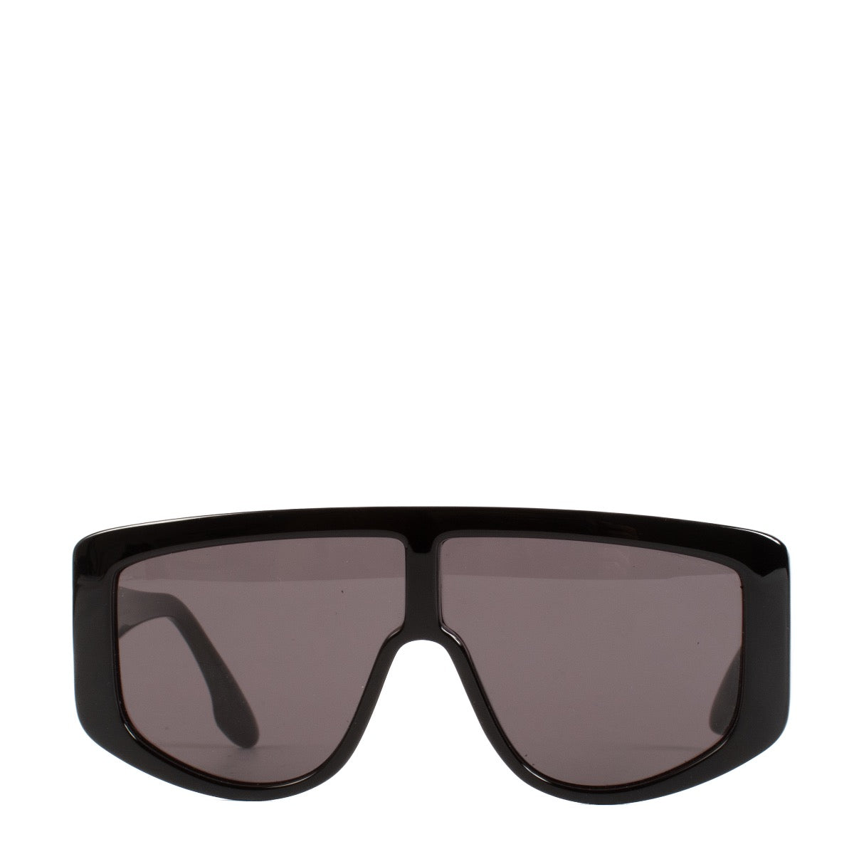 Shop safe online at Labellov in Antwerp and Knokke this 100% authentic second hand Victoria Beckham Black Acetate Visor Sunglasses