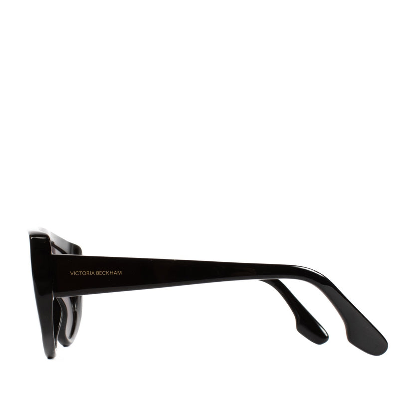 Shop safe online at Labellov in Antwerp and Knokke this 100% authentic second hand Victoria Beckham Black Acetate Visor Sunglasses
