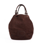 Shop safe online at Labellov in Antwerp this 100% authentic second hand Delvaux Brown Louise Cabas GM