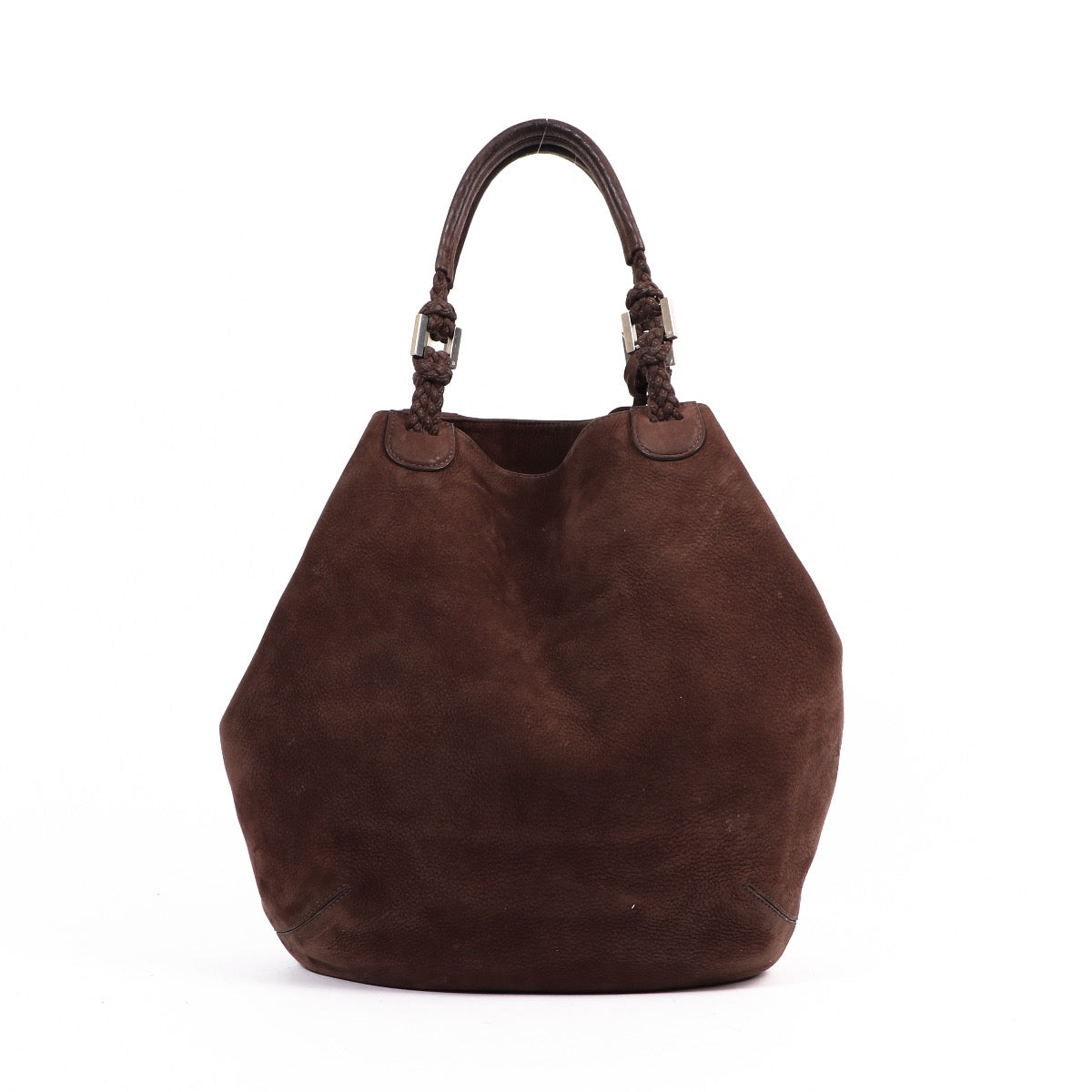 Shop safe online at Labellov in Antwerp this 100% authentic second hand Delvaux Brown Louise Cabas GM