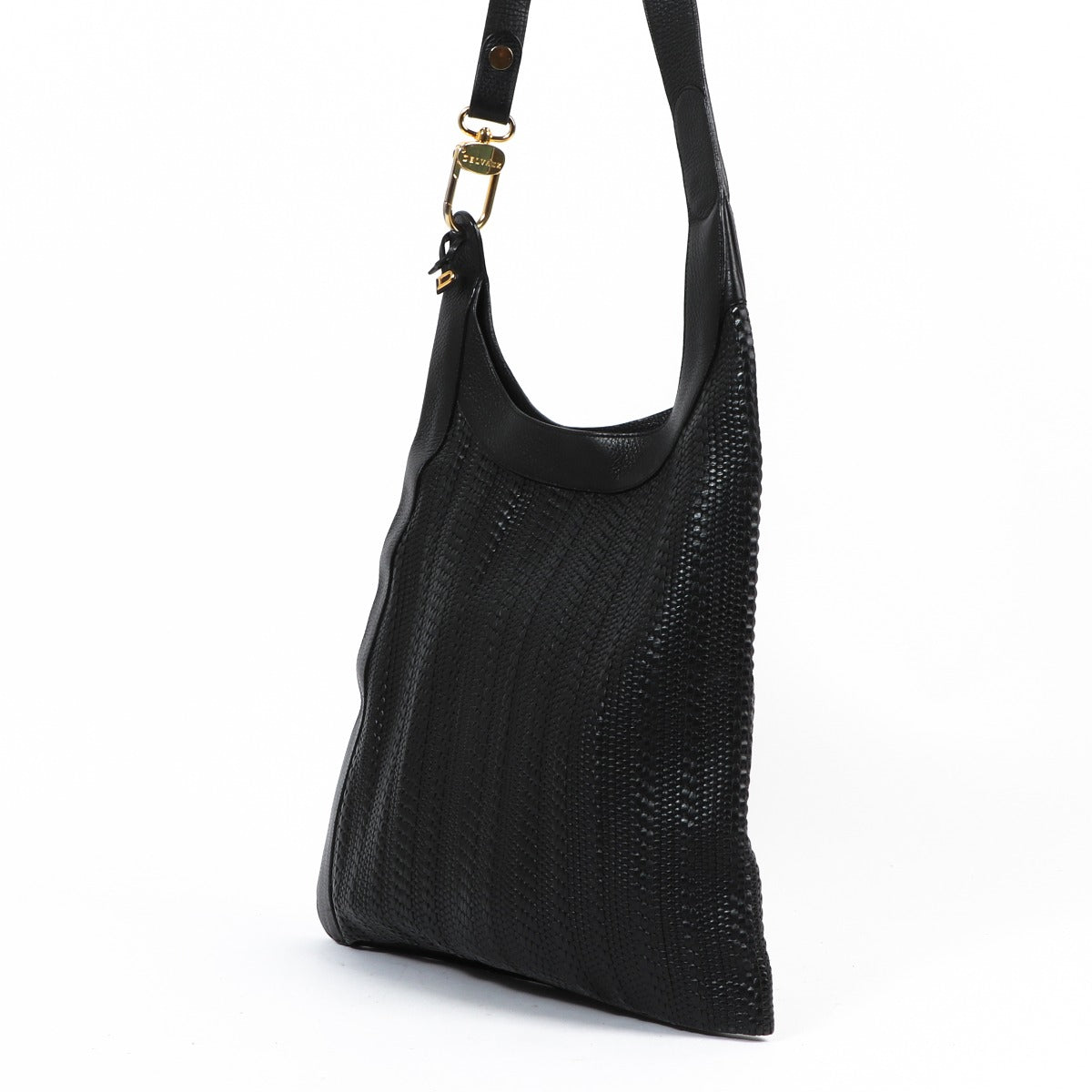 Delvaux Jongleur Black Toile de Cuir Schoudertas