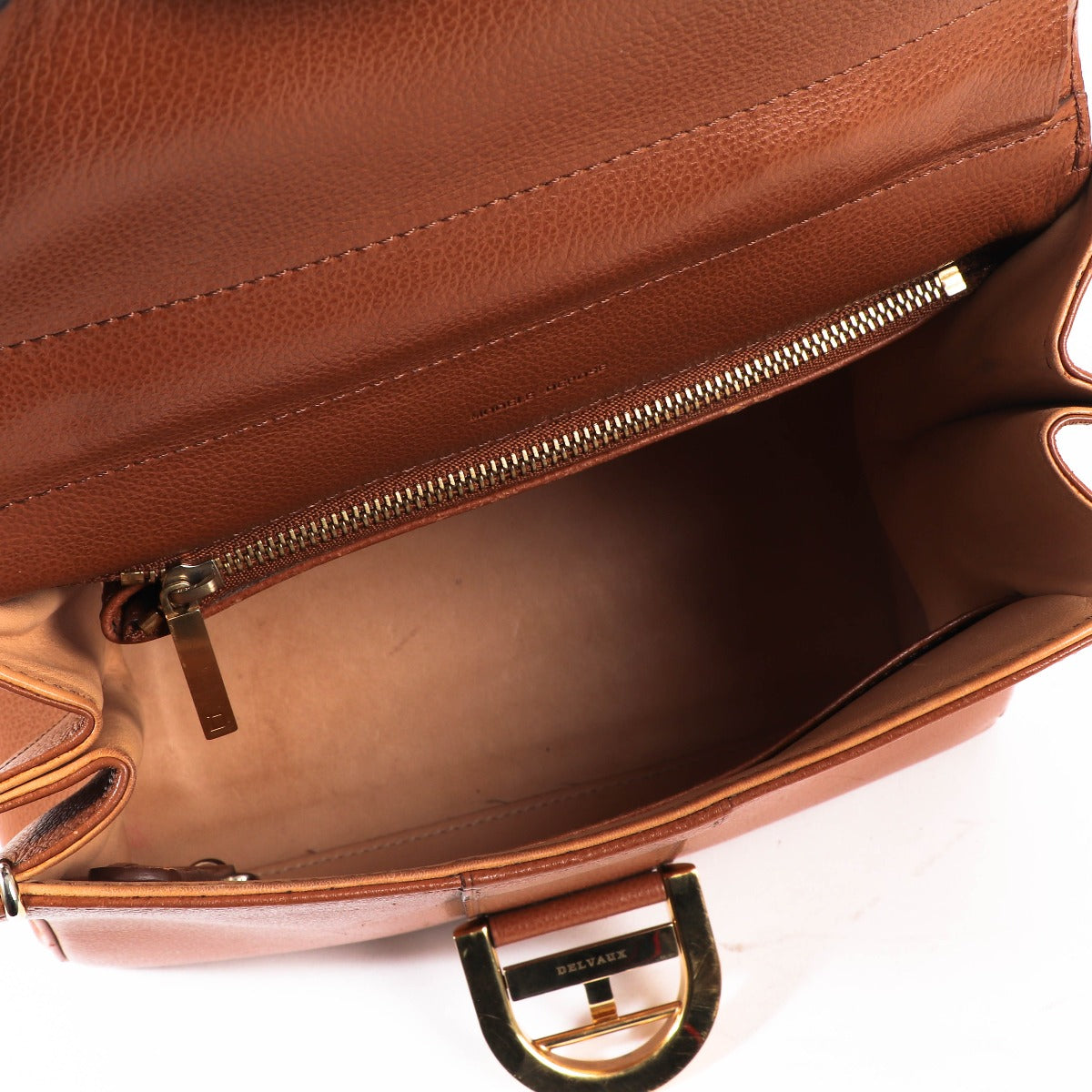 Delvaux Brillant PM Fauve Jumping