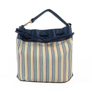 Buy an authentic second-hand Delvaux Crocus Toile De Cuir Shoulder Bag in very good condition at Labellov in Antwerp.