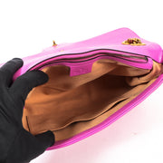 Shop Safe online at Labellov in Antwerp this 100% authentic second hand Gucci Pink Matelassé Leather Medium GG Marmont Bag