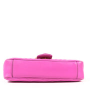 Shop Safe online at Labellov in Antwerp this 100% authentic second hand Gucci Pink Matelassé Leather Medium GG Marmont Bag