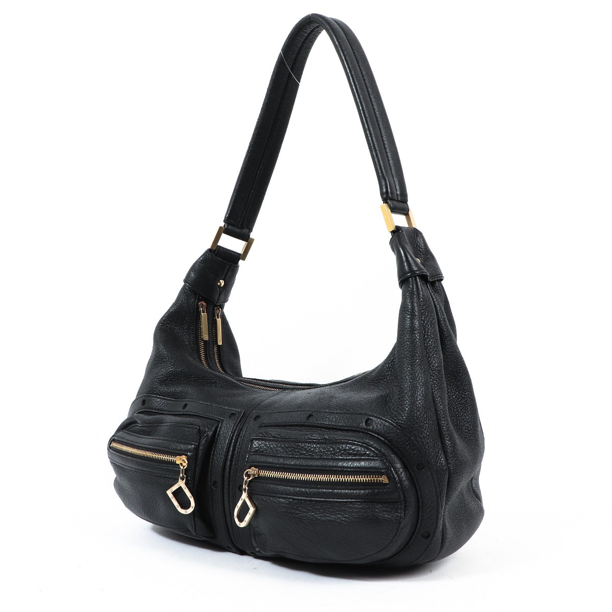 Delvaux Le Pauline GM Zwarte Cerf Schoudertas