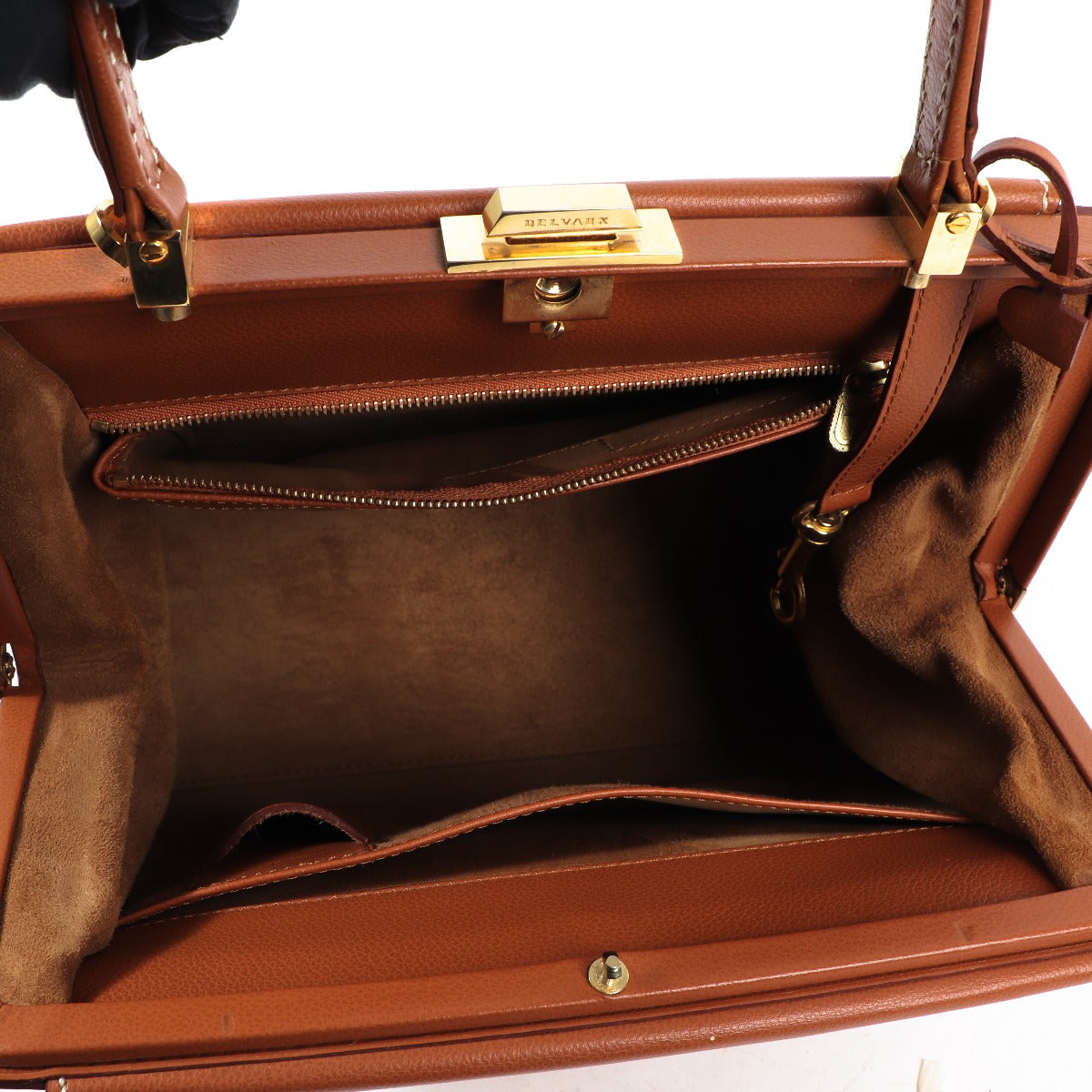 Sac Delvaux Illusion Fauve Jumping avec Poignée Supérieure