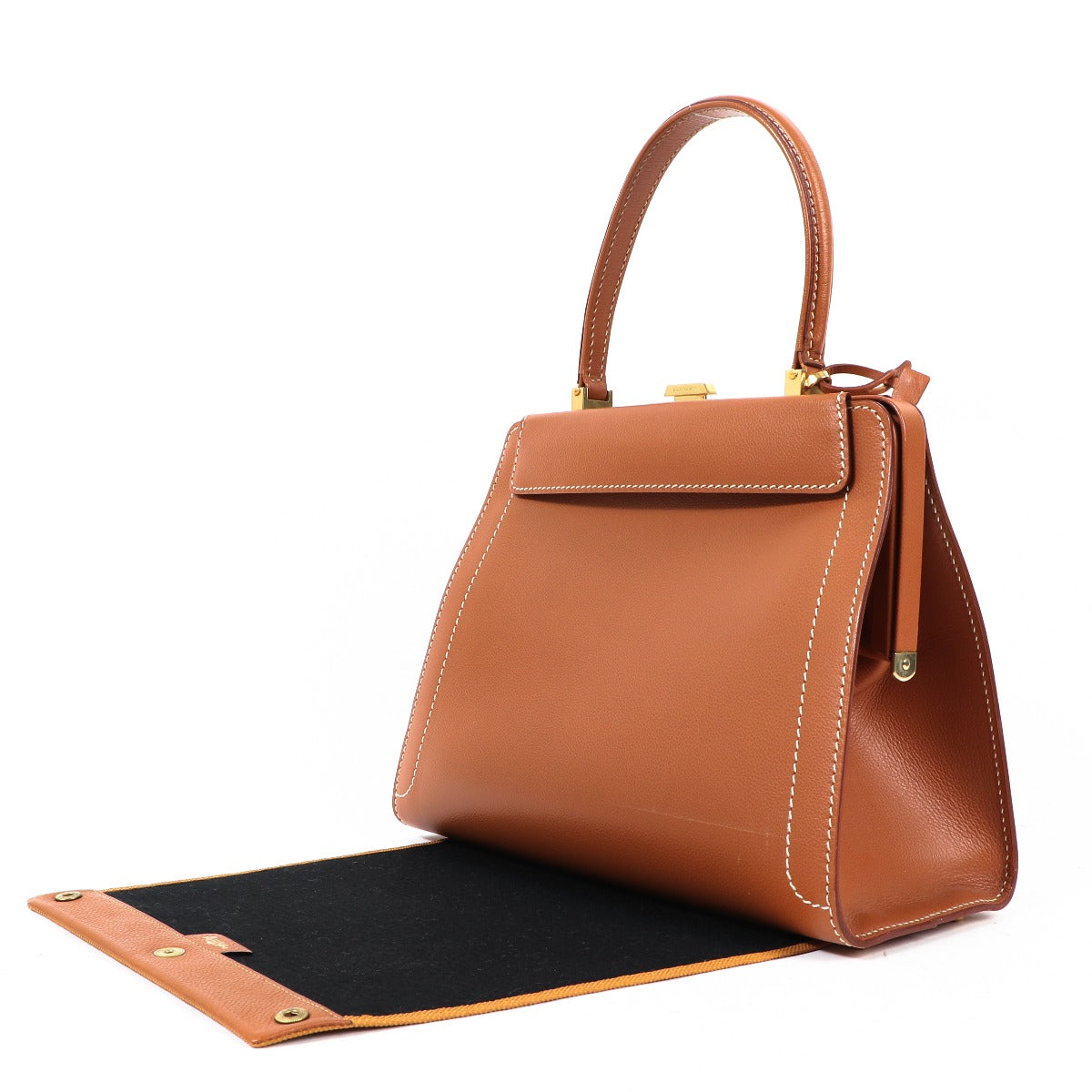 Sac Delvaux Illusion Fauve Jumping avec Poignée Supérieure
