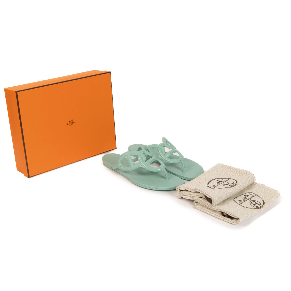 Sandales Hermès Egérie bleues - taille 40