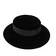 Chanel Vintage Black Velvet Hat