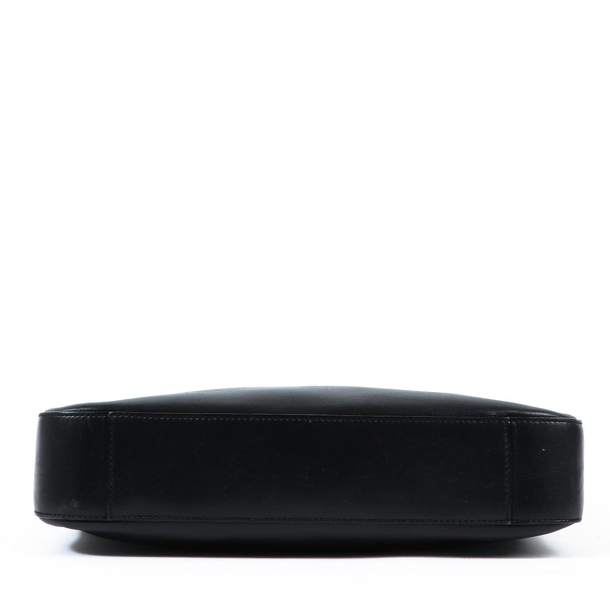 Gucci Tom Ford Black Leather Shoulder Bag