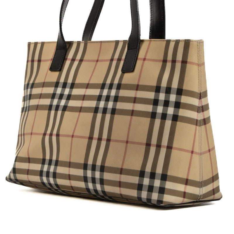 Shop 100% authentic second-hand Burberry Vintage Check Tote Shoulder Bag on Labellov.com